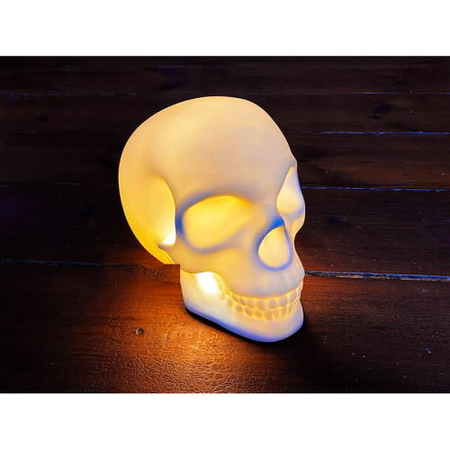Лампа настольная suck uk, skull light фото 6
