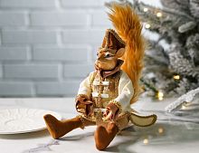 Ёлочная игрушка БЕЛКА-ФРАНТ, полистоун, полиэстер, 25 см, Winter Deco