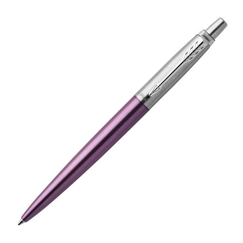 Набор подарочный Parker Jotter Core - Victoria Violet CT, шариковая ручка + чехол фото 2