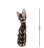 99-078 Статуэтка «Кошка» 40 см (албезия, о.Бали)