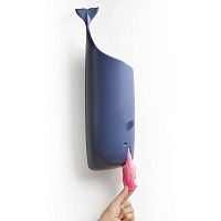 Держатель для пакетов и туалетной бумаги moby whale синий
