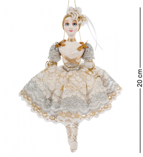 RK-438 Кукла подвесная "Балерина в пуантах"