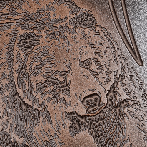 Деревянный щит для шампуров "Медведь" с шампурами "Большие звери" фото 5