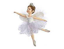 Ёлочная игрушка МАЛЫШКА ТАНЦОВЩИЦА в прыжке, 10 см, Kurts Adler