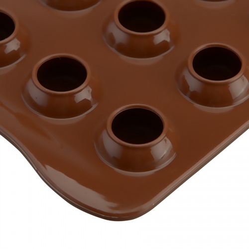 Форма для приготовления конфет tartufino 11 х 21 см силиконовая фото 15