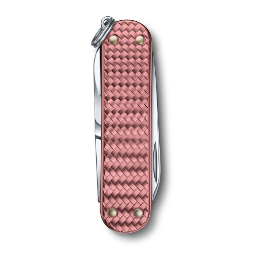 Нож-брелок Victorinox Classic SD Precious Alox, 58 мм, 5 функций, "Gentle Rose" (подар. упаковка) фото 2