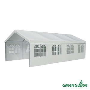 Тент-шатер Green Glade 1093 4х8х2,9м полиэстер 3 коробки