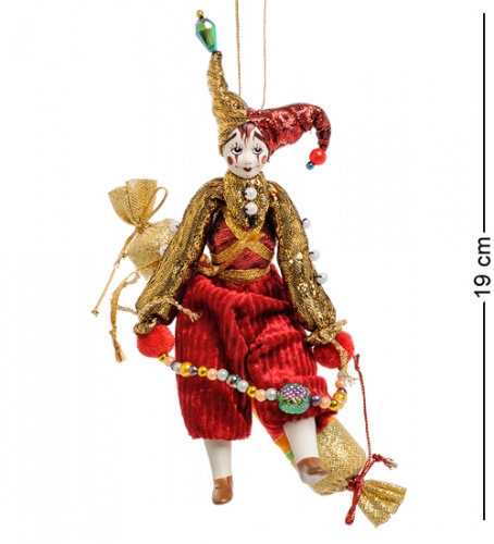 RK-768 Кукла подвесная "Клоун на конфете" - Вариант A