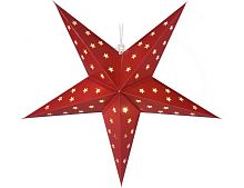 Подвесная светящаяся звезда "Астерия", 10 тёплых белых мини LED-огней, 60 см, таймер, батарейки, Koopman International
