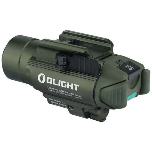 Фонарь светодиодный тактический Olight Baldr PRO Green фото 2