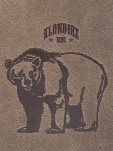 Бумажник Klondike Wayne Bear, коричневый, 10,5x12,5 см фото 6