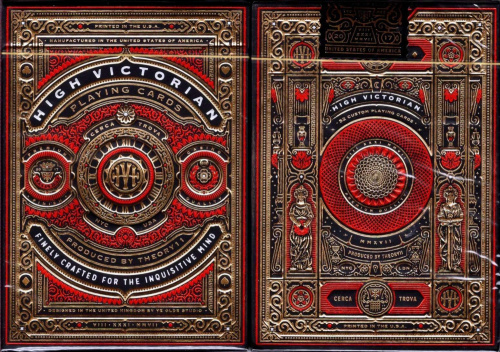Карты "High Victorian red" фото 2