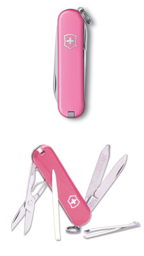 Нож Victorinox Classic SD, 58 мм, 7 функций, светло-розовый фото 3