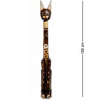 99-109 Статуэтка "Кошка" 100 см (албезия, о.Бали)