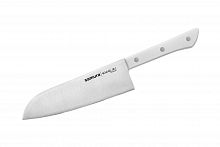 Нож Samura сантоку Harakiri, 17,5 см, корроз.-стойкая сталь, ABS пластик