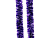 Мишура ПРАЗДНИЧНАЯ, 5 см х 2 м, цвет - фиолетовый, MOROZCO