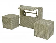 Мебель для балкона и лоджии "Уголок для двоих", искусственный ротанг, Kaemingk