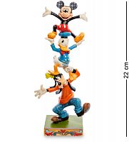 Disney-4055412 Фигурка "Гуффи, Микки Маус и Дональд Дак- качающаяся башня"