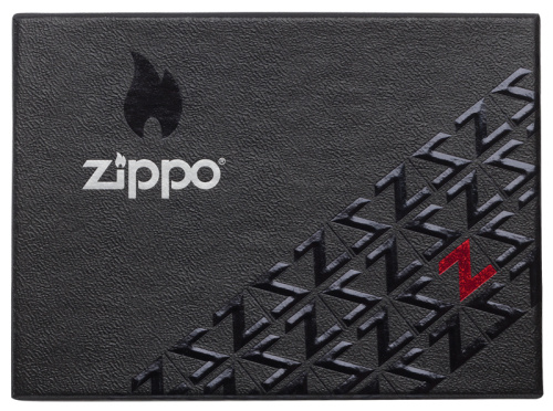 Зажигалка Zippo Armor с покрытием High Polish Chrome, латунь/сталь, серебристая, 36x12x56 мм, 29672 фото 3