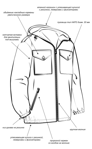 ЯЛ-02-30 Костюм куртка/брюки, р.44-46, рост 170-176, кмф фото 5