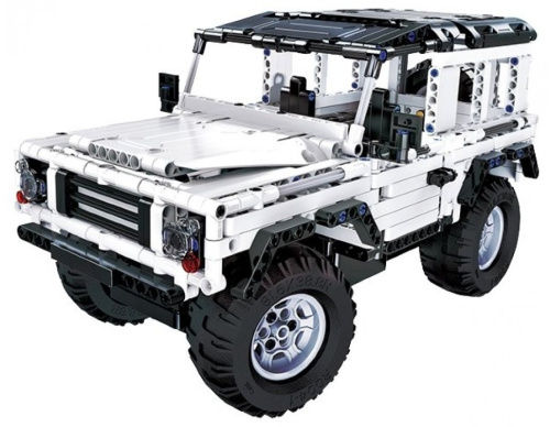 Конструктор Cada Technics, джип Land Rover, 533 детали, пульт управления - C51004W