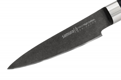 Нож Samura овощной Mo-V Stonewash, 9 см, G-10 фото 4