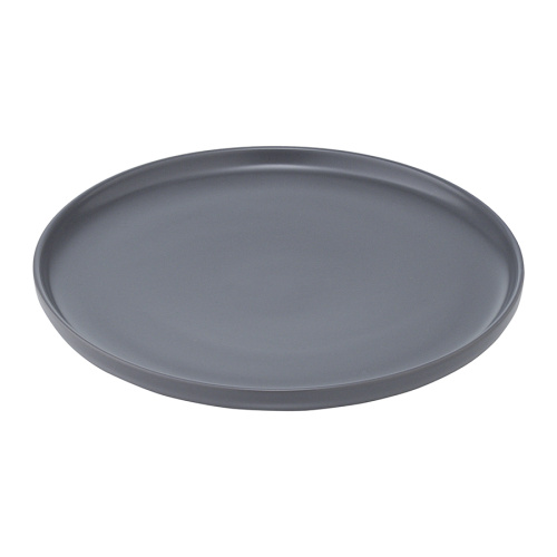Набор из двух тарелок темно-серого цвета из коллекции essential, фото 6