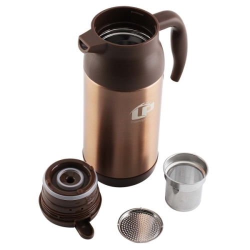 Термос-кувшин LP Thermocarafe (1,2 литра), коричневый фото 3