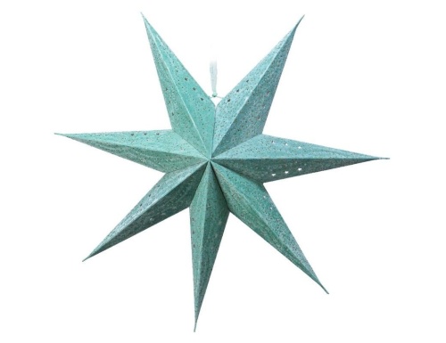 Подвесная звезда плафон SOFT MAGIC, хлопковая бумага, 60 см, патрон Е14, Kaemingk фото 2