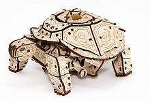 Конструктор деревянный 3D EWA Механическая Черепаха