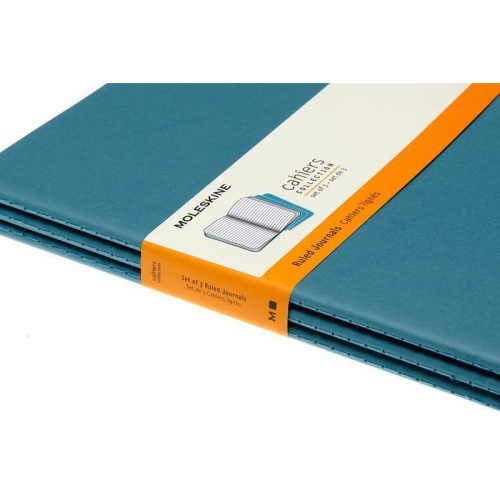 Набор 3 блокнота Moleskine Cahier Journal XL фото 5