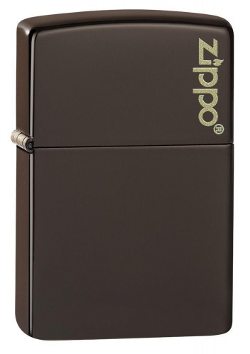 Зажигалка Zippo Classic с покрытием Brown Matte, латунь/сталь, коричневая, матовая фото 2