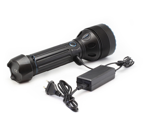 Фонарь светодиодный поисковой Olight X9R Marauder CW холодный (Комплект) фото 11