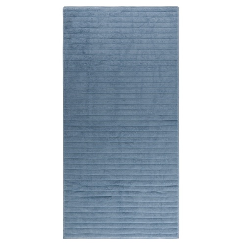 Полотенце банное waves джинсово-синего цвета из коллекции essential, 70х140 см фото 3