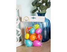 Декоративные пасхальные яйца "Праздничные краски", пластиковые, Kaemingk