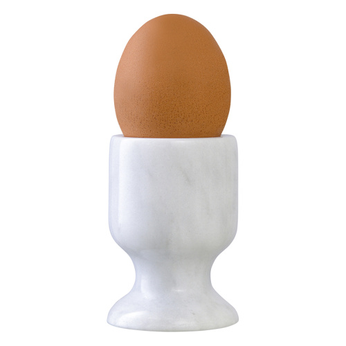 Набор подставок для яиц marm, D5х7,4 см, белый мрамор, 2 шт. фото 8