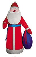Надувная фигура "Дед мороз в красном кафтане" (с подсветкой), Торг-Хаус