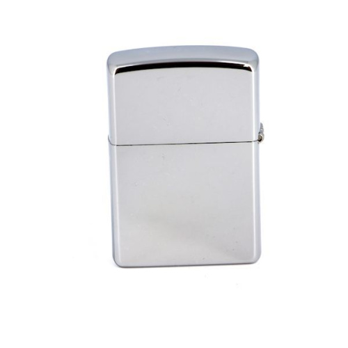 Зажигалка ZIPPO Classic с покрытием High Polish Chrome, латунь/сталь, серебристая, 36x12x56 мм, 250 Zippo Made In US фото 2