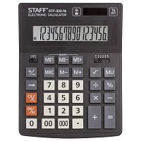 Калькулятор настольный Staff PLUS STF-333 16 разрядов 250417