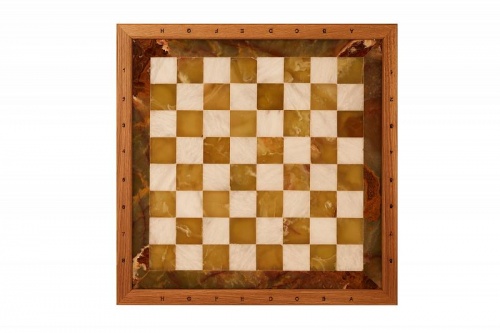 Шахматы стандартные каменные 43х43 см (3,50") фото 2