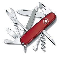 Нож Victorinox Mountaineer, 91 мм, 18 функций, красный