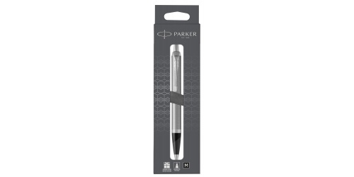 Parker IM Core - Stainless Steel CT, шариковая ручка, M фото 4