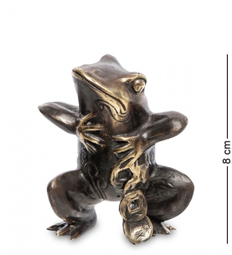 24-155 Фигура "Лягушка" бронза (о.Бали)