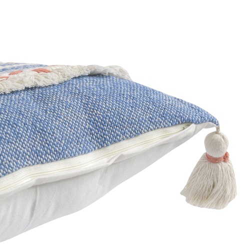 Чехол на подушку с кисточками и бахрамой из коллекции ethnic, 35х60 см фото 5