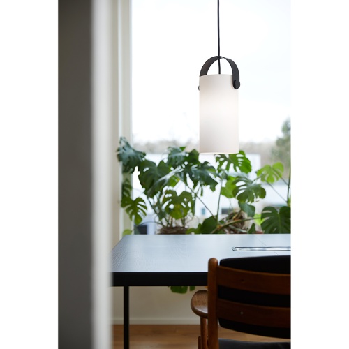 Лампа подвесная ootg, 31хD16 см, белое опаловое стекло фото 4