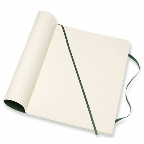 Блокнот Moleskine Classic Soft XL, 192 стр., зеленый, пунктир фото 2