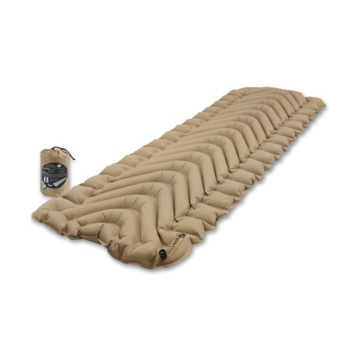Надувной коврик Klymit Insulated Static V Recon, песочный фото 2
