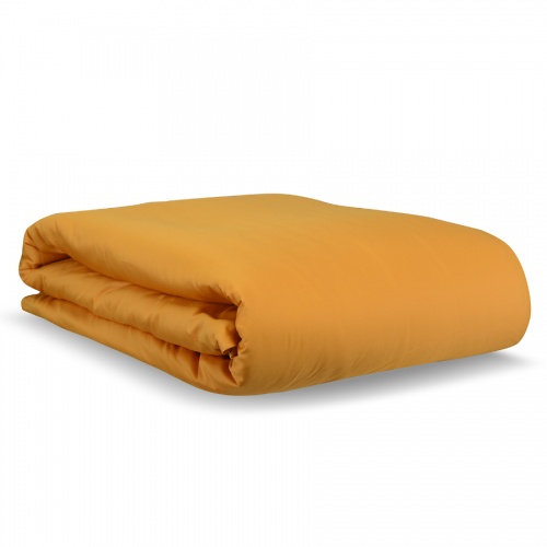 Комплект постельного белья двуспальный из сатина цвета шафрана из коллекции wild фото 5