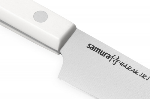 Нож Samura овощной Harakiri, 9,9 см, корроз.-стойкая сталь, ABS пластик фото 2