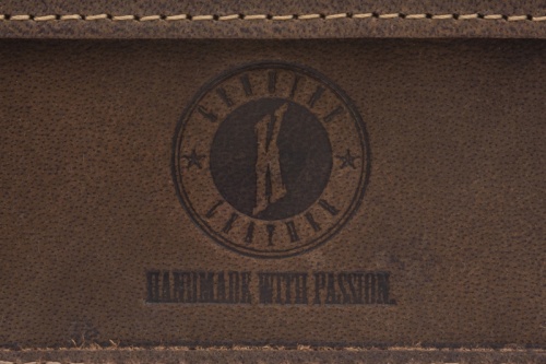 Бумажник Klondike John, коричневый, 11,5x9 см фото 6